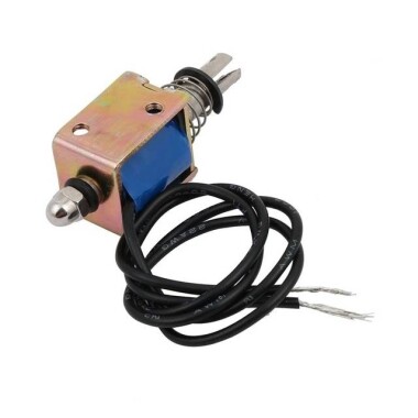 JF-0520B 12V DC 4N 10mm Geçirgen Elektromıknatıs Kilit - 2