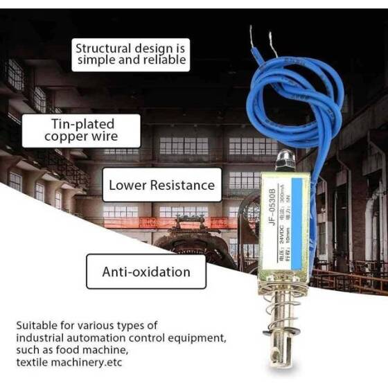 JF-0530B DC36V 5N 10mm Geçirgen Elektromıknatıs Kilit - 3