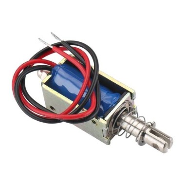 JF-0730B 6V DC 5N 10mm Geçirgen Elektromıknatıs Kilit - 2