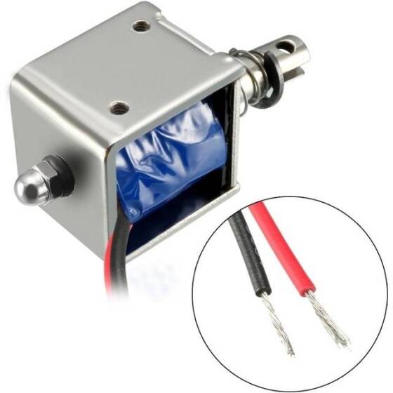 JF-0826 6V DC 20N 10mm Çerçeve Tipi Elektromıknatıslı Kilit - 3