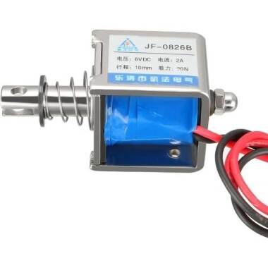 JF-0826 6V DC 20N 10mm Çerçeve Tipi Elektromıknatıslı Kilit - 4