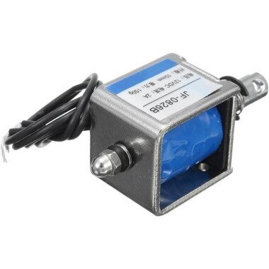 JF-0826B 12V DC 20N 10mm Geçirgen Elektromıknatıs Kilit - 2