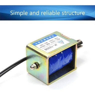 JF-1250B DC36V 60N 10mm Geçirgen Elektromıknatıs Kilit - 3