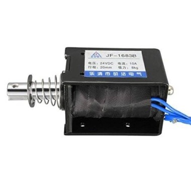 JF-1683B 24V DC 8KG 20mm Geçirgen Elektromıknatıs Kilit - 4