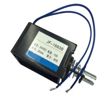JF-1683B DC48V 8KG 20mm Geçirgen Elektromıknatıs Kilit - 5