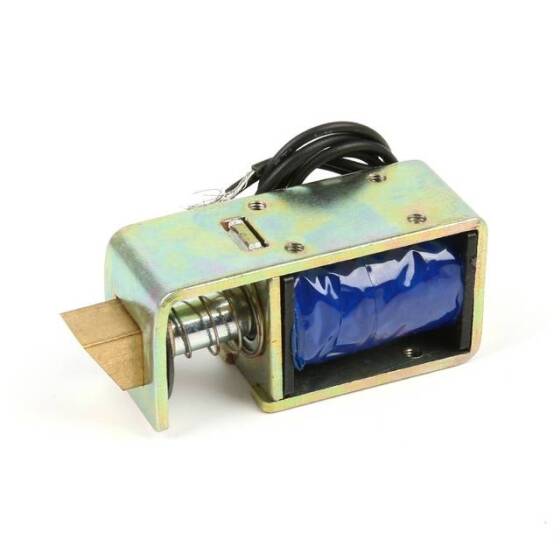 JF-S0837DL DC 12V 1A 10mm İnme 15N Kuvvet Açık Çerçeve Tipi Solenoid - 1