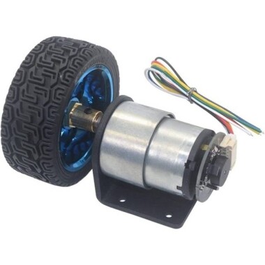 JGB37-520 12V 37RPM Enkoder Motor Akıllı Araç Kiti - 2