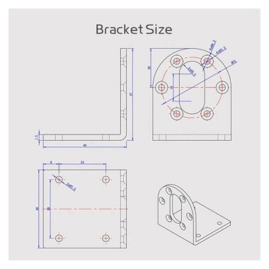JGB37-520 DC 12V 900RPM Minyatür İleri ve Geri Fırçalı DC Hız Düşürücü Motor - 3