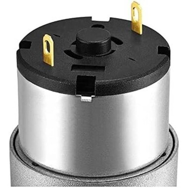 JGB37-520 DC 12V 960RPM Minyatür İleri ve Geri Fırçalı DC Hız Düşürücü Motor - 4