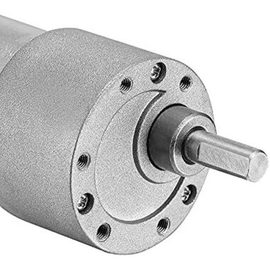 JGB37-520 DC 12V 960RPM Minyatür İleri ve Geri Fırçalı DC Hız Düşürücü Motor - 5