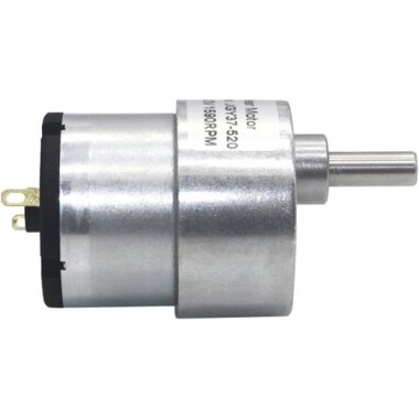 JGB37-520 DC 24V 320RPM Minyatür İleri ve Geri Fırçalı DC Hız Düşürücü Motor - 3