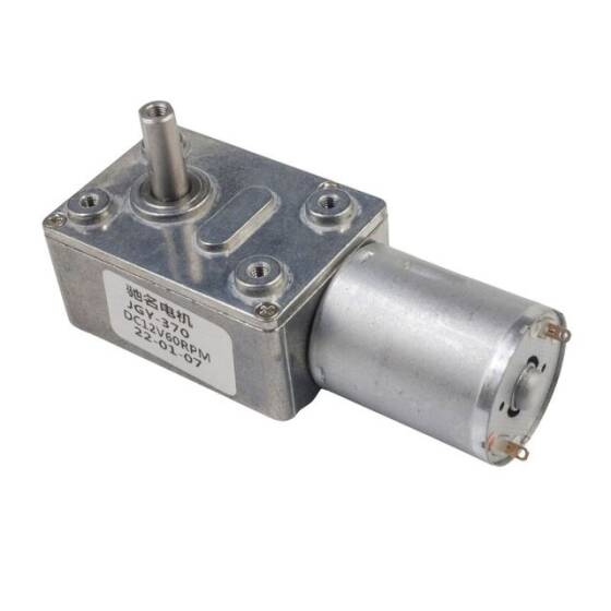 JGY-370 12V 60Rpm Redüktörlü L DC Motor - 2