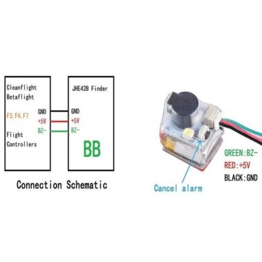 JHE42B-S Drone Finder - Lipo Pilli - 2