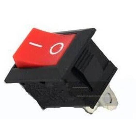 KCD1-101 Işıksız On-Off Anahtar Siyah 6A 250V 2 Pinli - 2