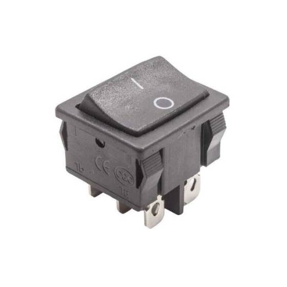 KCD4-602 ON-OFF Switch 6 Pin Siyah - 1