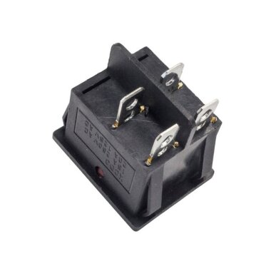 KCD4 İkili Işıksız ON-OFF Switch 4 Pin - Kırmızı - 2