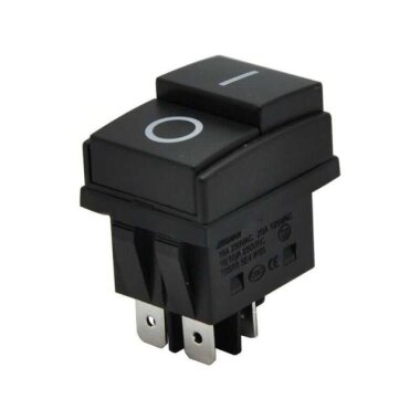 KCD4 O-I ON-OFF Işıksız Anahtar Switch - Görsu Elektronik