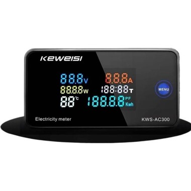 KEWEISI KWS-AC300-100A Dijital Elektrik Sayacı Voltmetre Ampermetre Ölçümü Close CT - 1