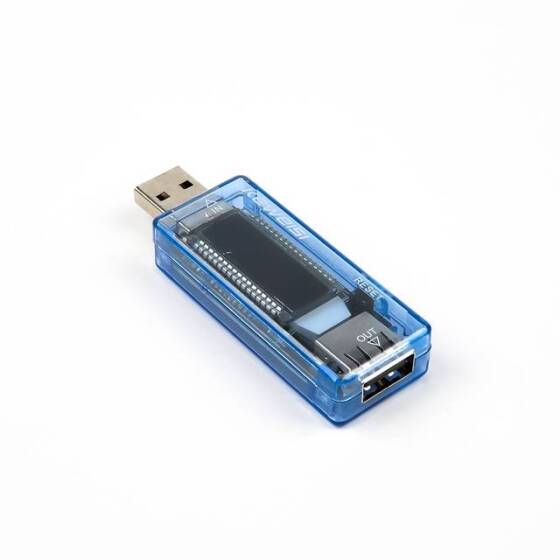 Keweısı KWS-V20 Led Ekranlı Usb Voltmetre Ampermetre Usb Sarj ve Kapasite Cihazı(3-9V 0-3A) - 5