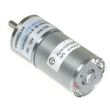 KGA25 12V 750Rpm 25mm Redüktörlü Dc Motor - Görsu Elektronik