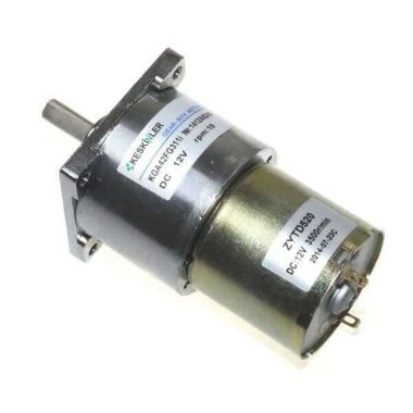 KGA42 12V 10Rpm 42mm Redüktörlü Flanşlı Kısa Dc Motor - Görsu Elektronik