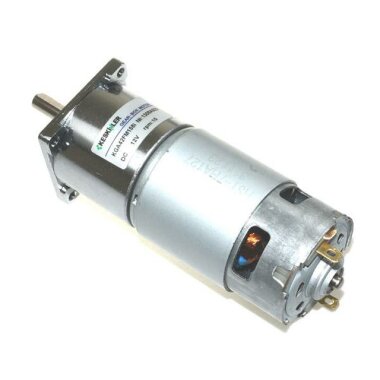 KGA42 12V 10Rpm 42mm Redüktörlü Flanşlı Uzun Dc Motor - Görsu Elektronik