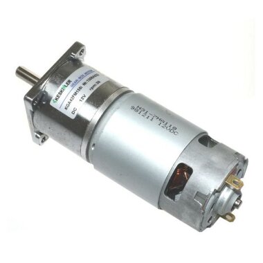 KGA42 12V 30Rpm 42mm Redüktörlü Flanşlı Uzun Dc Motor - Görsu Elektronik