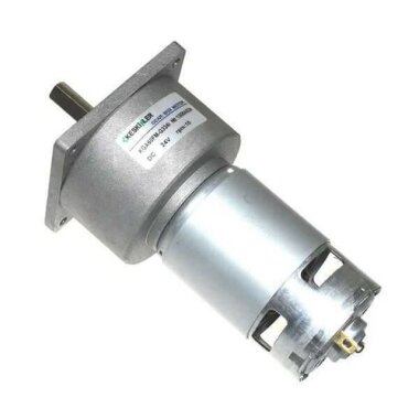 KGA60 24V 10Rpm 60mm Redüktörlü Flanşlı Dc Motor - Görsu Elektronik