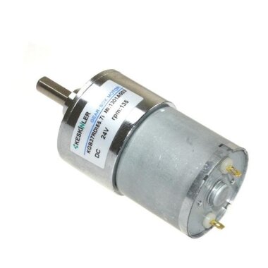 KGB37 24V 135Rpm 37mm Redüktörlü Eksantrik Dc Motor - Görsu Elektronik