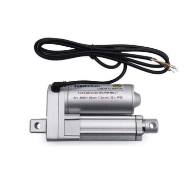 KGRA 24V 50MM 2000N IP65 Hall Sensörlü Lineer Motor - Görsu Elektronik