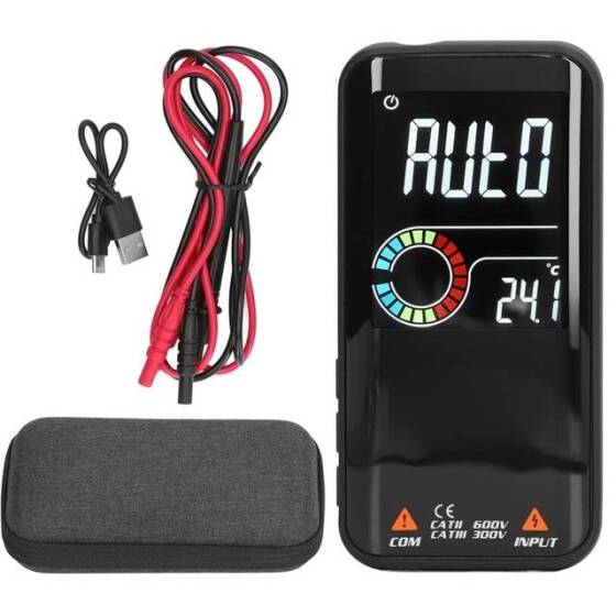 Kırmızı BSIDE S11 Multimetre 9999 Sayım 3-5 