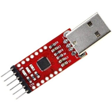 Kırmızı CP2102 USB 2.0 - TTL UART Modülü 5 Pin - 2