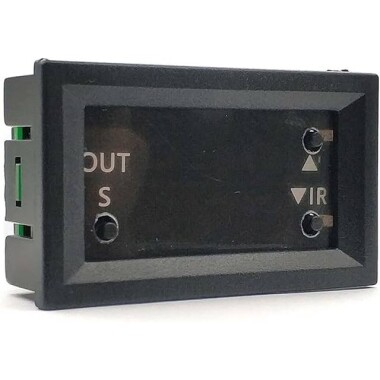 Kırmızı Mavi Çift Ekran 12V Gecikme Rölesi Mini Led Dijital Zamanlayıcı Zaman Rölesi Modülü Ev - 3