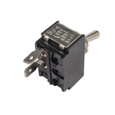 KN3(B)-2A ON-OFF 2 Pin Toggle Switch - 3