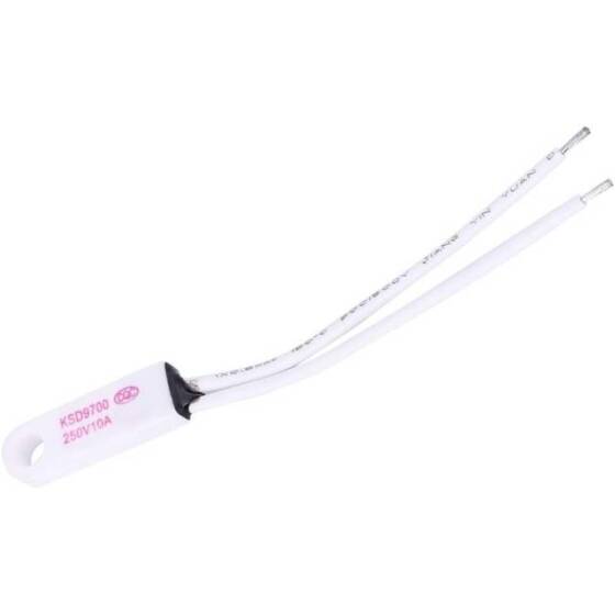 KSD9700/BK05 - BB1D 10A 250V Metal Termostat - 120 Derece Normalde Kapalı - 2
