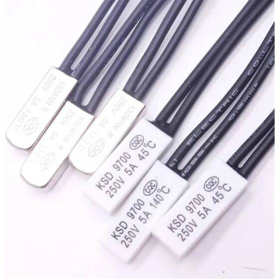 KSD9700/BK05 - BB1D 5A 250V Metal Termostat - 65 Derece Normalde Açık - 4