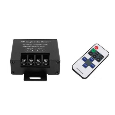 Kumandalı 12-24V 30A Led Dimmer Parlaklık Kontrol Devresi - Görsu Elektronik