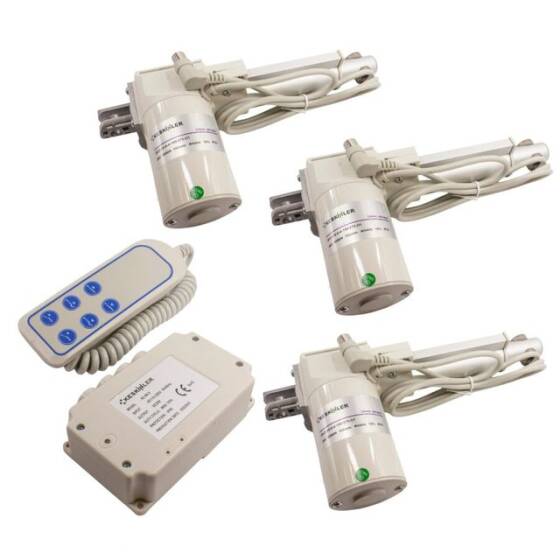 Kumandalı Koltuk / Yatak Motoru Seti - 3 Motorlu - 1