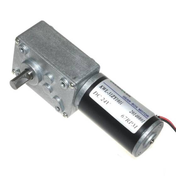 KWL-31 24V 67Rpm Redüktörlü L DC Motor - 1