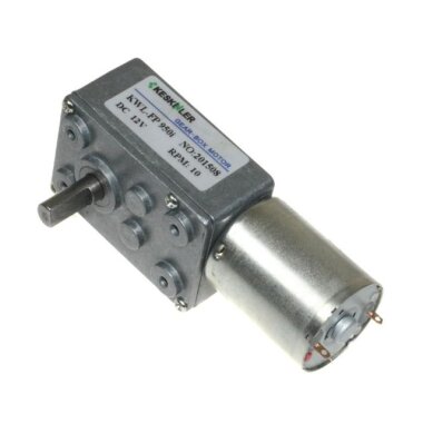 KWL-FP 12V 10Rpm Redüktörlü L DC Motor - Görsu Elektronik