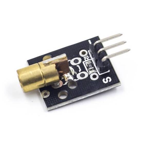 KY-008 650nm Lazer Sensör Modülü 6mm 5V - 1