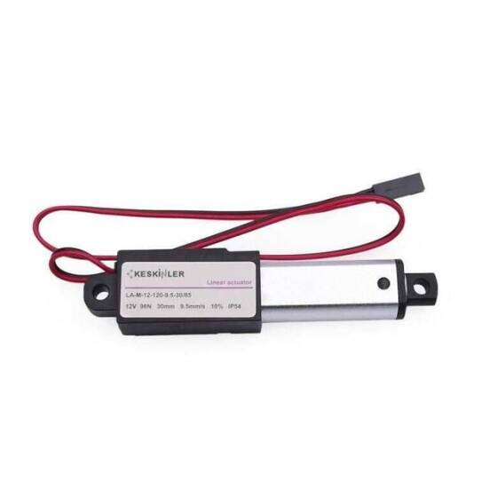 LA-M-12-120 12V 30mm 96N IP54 Mikro Lineer Motor - 1