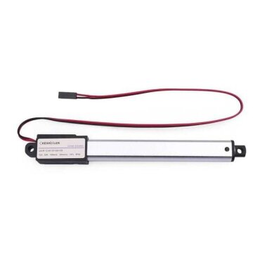 LA-M-12-40 12V 100mm 32N IP54 Mikro Lineer Motor - Görsu Elektronik