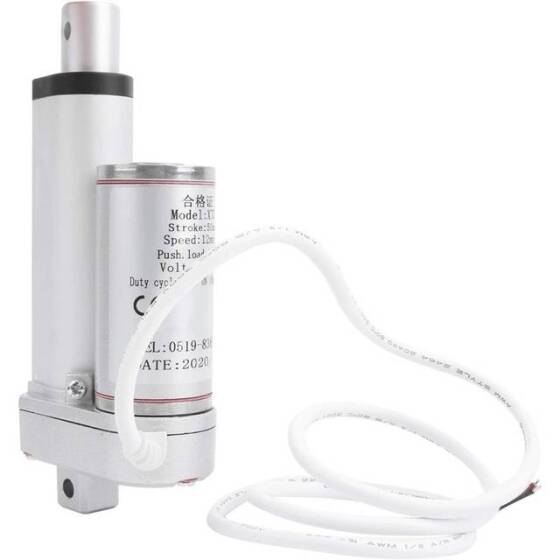 LA-T8-100 Strok Uzunluğu 100 mm 50 mm/S 19 2N DC 12V Elektrikli Putter Elektrikli Lineer Aktüatör Putter Kapılar/Pencereler için - 5