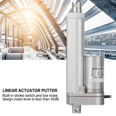 LA-T8-100 Strok Uzunluğu 100 mm 7 mm/S 128N DC 12V Elektrikli Putter Elektrikli Lineer Aktüatör Putter Kapılar/Pencereler için - 4