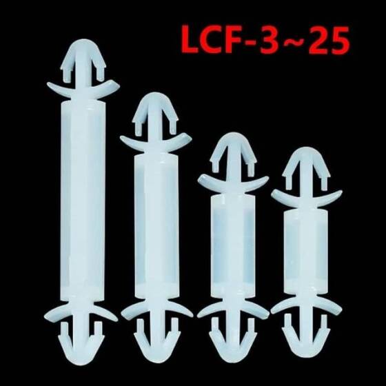 LCF-3 M3 Uçak tipi İzolasyon Sütunu PCB Naylon İzolasyon Sütunu Beyaz 3-2mm - 3