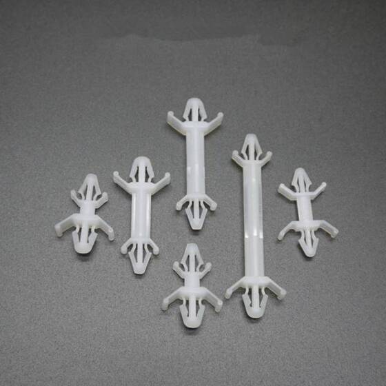 LCF-4 M3 Uçak tipi İzolasyon Sütunu PCB Naylon İzolasyon Sütunu Beyaz 4-0mm - 1