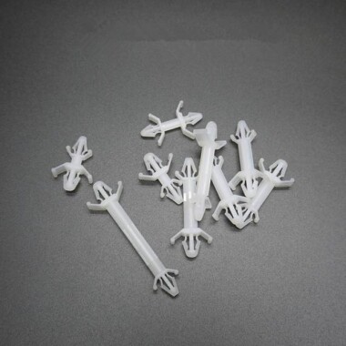 LCF-4 M3 Uçak tipi İzolasyon Sütunu PCB Naylon İzolasyon Sütunu Beyaz 4-0mm - 3