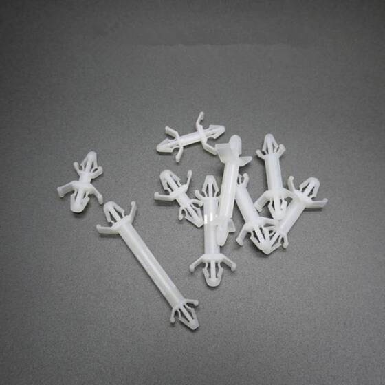 LCF-4 M3 Uçak tipi İzolasyon Sütunu PCB Naylon İzolasyon Sütunu Beyaz 4-0mm - 3