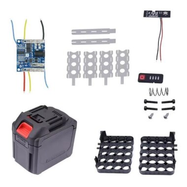 Li-ion 18650 5S 21V 20'li Matkap Batarya Kutusu Seti - Görsu Elektronik